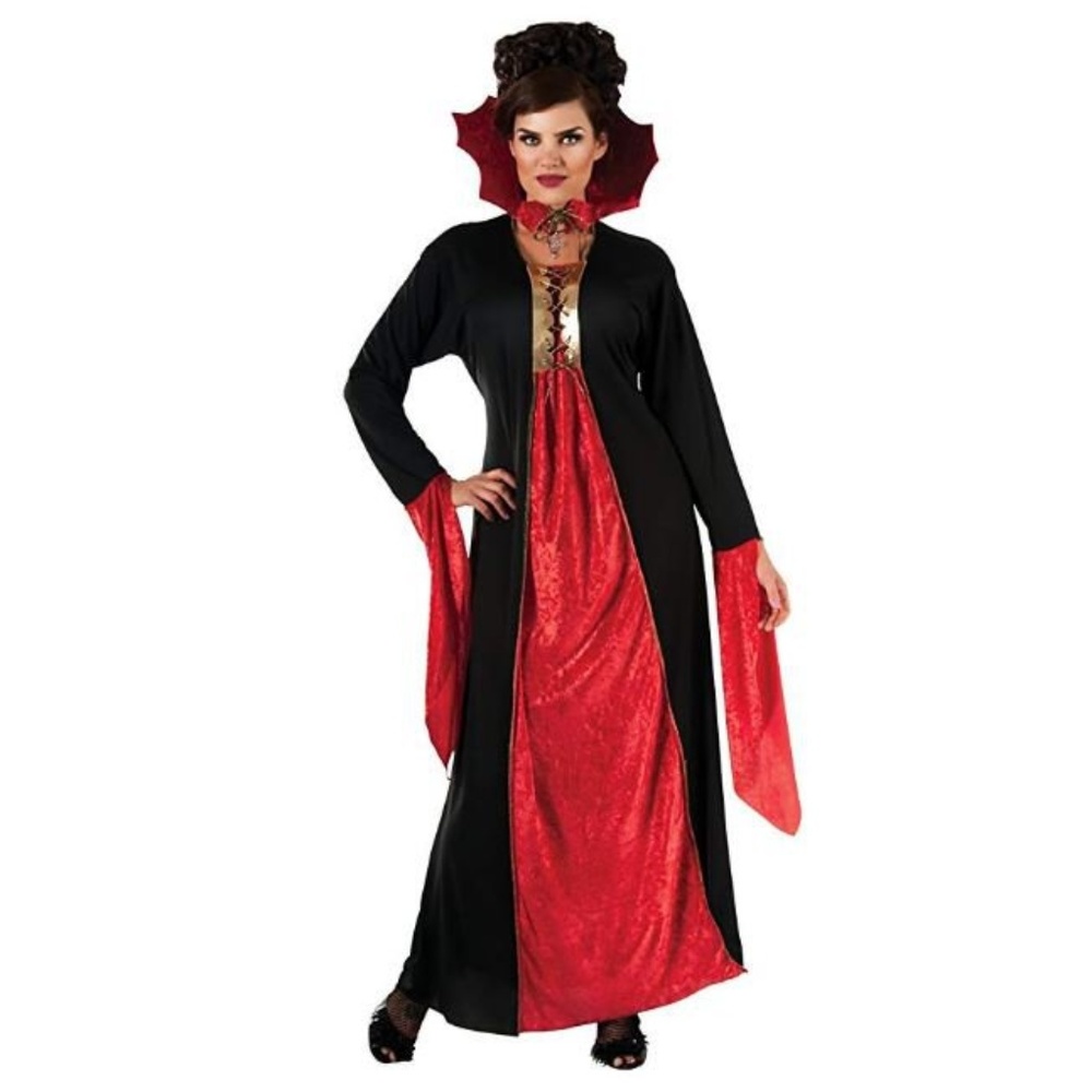 Women's (PLUS SIZE 16-18) Gothic Vampires Costume